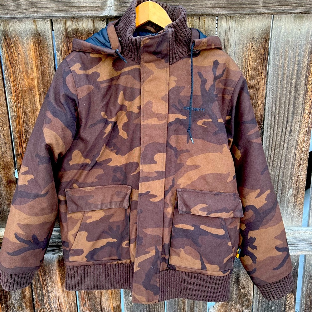 Camo Cordura Carhartt Bomber jacket